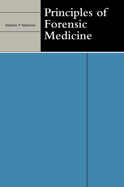 Principles of Forensic Medicine