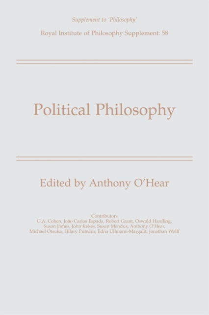 Political Philosophy