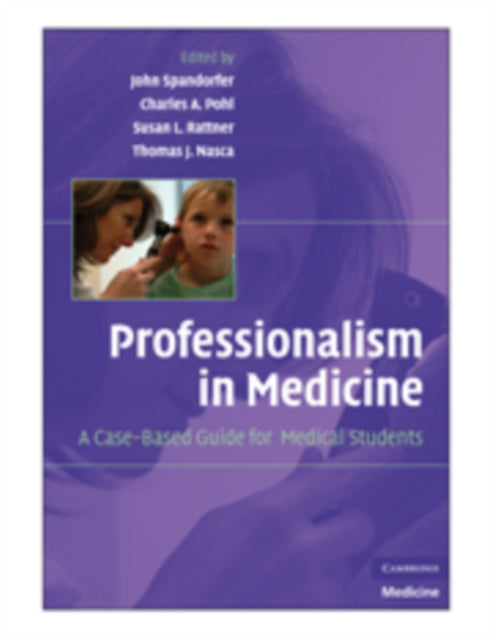 Book cover of: Professionalism in Medicine
