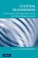 Book cover of: Cultural Transmission