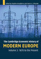Book cover of: Cambridge Economic History of Modern Europe: Volume 2, 1870 to the Present. By: S. N. Broadberry