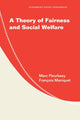 Book cover of: Theory of Fairness and Social Welfare. By: Marc Fleurbaey