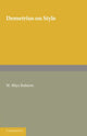 Book cover of: Demetrius on Style