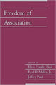Book cover of: Freedom of Association: Volume 25, Part 2