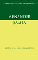 Book cover of: Menander: Samia (The Woman from Samos). By: Menander