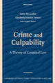 Book cover of: Crime and Culpability. By: Alexander, Larry