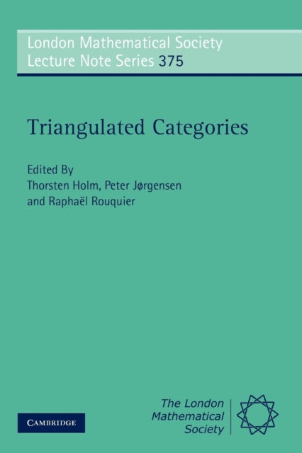 Book cover of: Triangulated Categories. By: Thorsten Holm