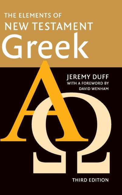 Book cover of: Elements of New Testament Greek. By: Jeremy Duff