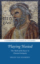 Book cover of: Playing Hesiod. By: Helen Van Noorden