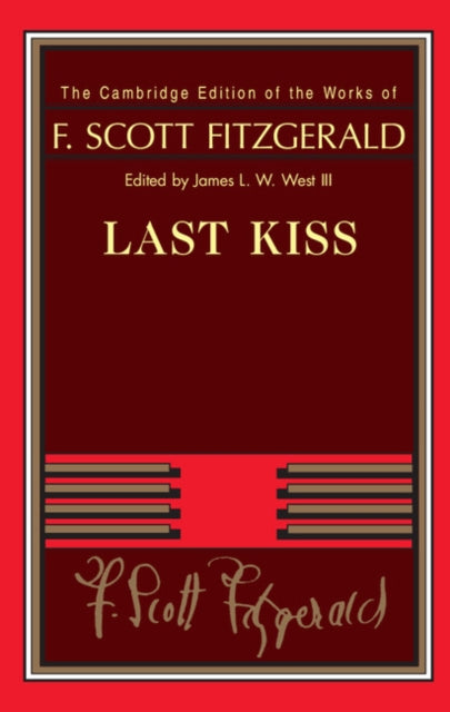 Book cover of: Last Kiss. By: F. Scott Fitzgerald
