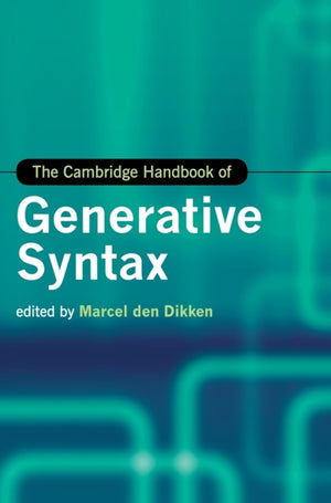 Cambridge Handbook of Generative Syntax