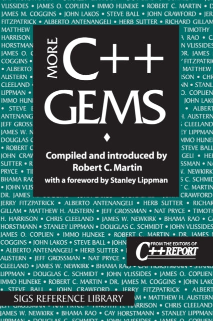 Book cover of: More C++ Gems