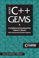 Book cover of: More C++ Gems