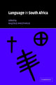 Book cover of: Language in South Africa
