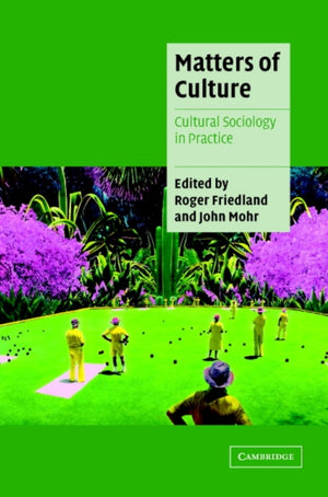 Matters of Culture