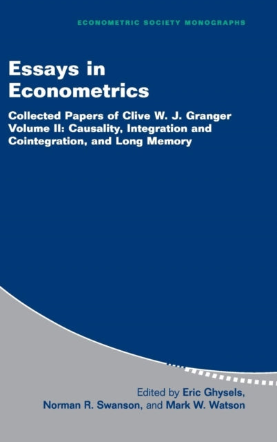 Book cover of: Essays in Econometrics. By: Clive W. J. Granger