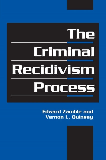 Book cover of: Criminal Recidivism Process. By: Edward Zamble