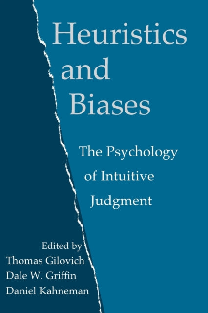 Book cover of: Heuristics and Biases