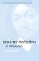 Book cover of: Descartes's Meditations. By: Catherine Wilson