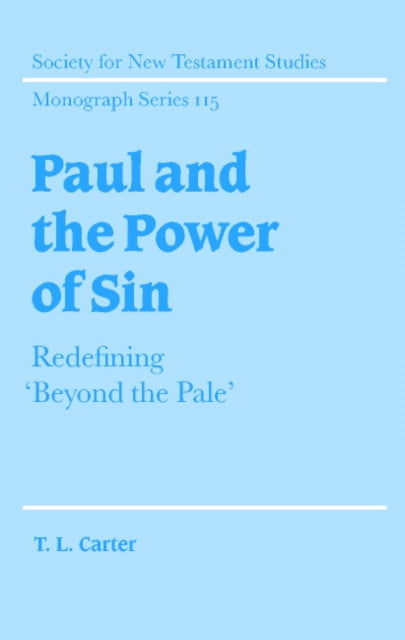 Book cover of: Paul and the Power of Sin. By: T. L. Carter