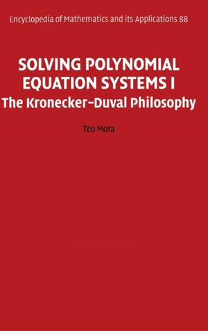 Solving Polynomial Equation Systems I