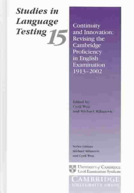 Book cover of: Continuity and Innovation