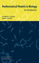 Book cover of: Mathematical Models in Biology. By: Elizabeth S. Allman
