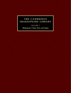 The Cambridge Shakespeare Library 3 Volume Hardback Set