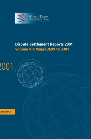 Dispute Settlement Reports 2001: Volume 7, Pages 2699-3301