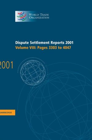 Dispute Settlement Reports 2001: Volume 8, Pages 3303-4047