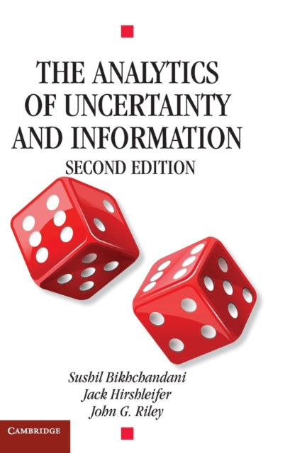 Book cover of: Analytics of Uncertainty and Information. By: Jack Hirshleifer