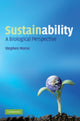 Book cover of: Sustainability. By: Morse, Stephen