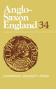 Book cover of: Anglo-Saxon England: Volume 34