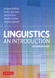 Book cover of: Linguistics