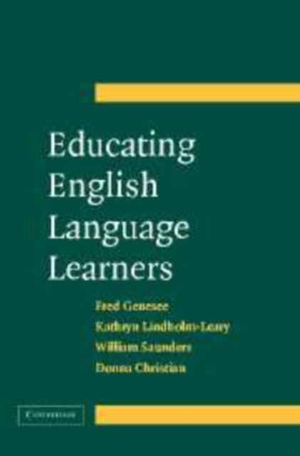 Book cover of: Educating English Language Learners