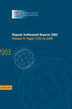 Book cover of: Dispute Settlement Reports 2003. By: World Trade Organization