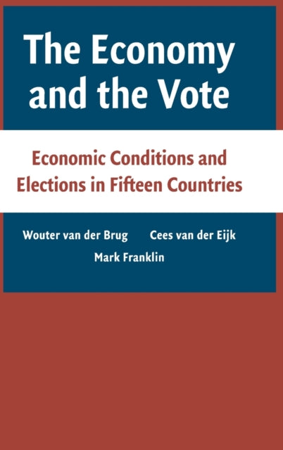 Book cover of: Economy and the Vote. By: Wouter van der Brug