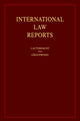 Book cover of: International Law Reports