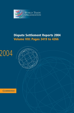 Dispute Settlement Reports 2004