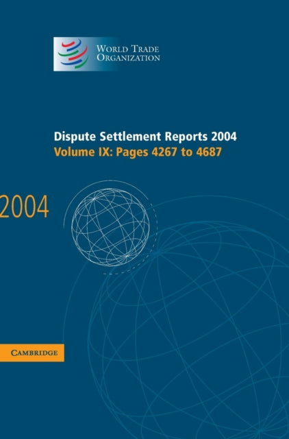 Book cover of: Dispute Settlement Reports 2004. By: World Trade Organization