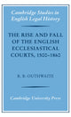 Book cover of: Rise and Fall of the English Ecclesiastical Courts, 1500–1860. By: R. B. Outhwaite