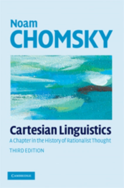 Book cover of: Cartesian Linguistics. By: Noam Chomsky