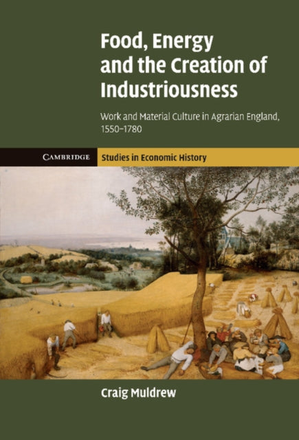 Book cover of: Food, Energy and the Creation of Industriousness. By: Craig Muldrew