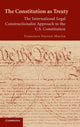 Book cover of: Constitution as Treaty. By: Francisco Forrest Martin