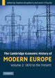 Book cover of: Cambridge Economic History of Modern Europe: Volume 2, 1870 to the Present. By: Stephen Broadberry