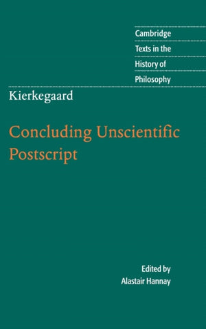 Kierkegaard: Concluding Unscientific Postscript