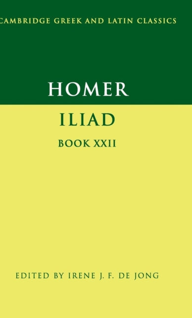 Book cover of: Homer: Iliad Book 22. By: Όμηρος