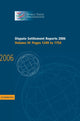 Book cover of: Dispute Settlement Reports 2006: Volume 4, Pages 1249–1754