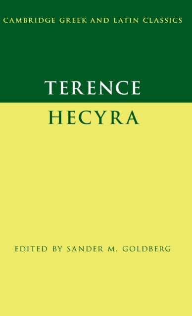 Book cover of: Terence: Hecyra. By: Terence