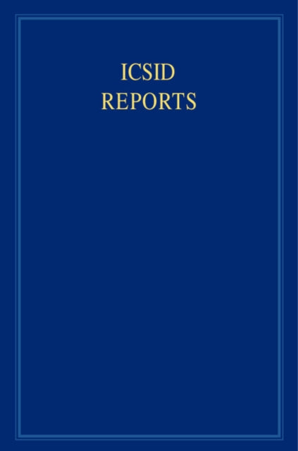 Book cover of: ICSID Reports. By: James Crawford